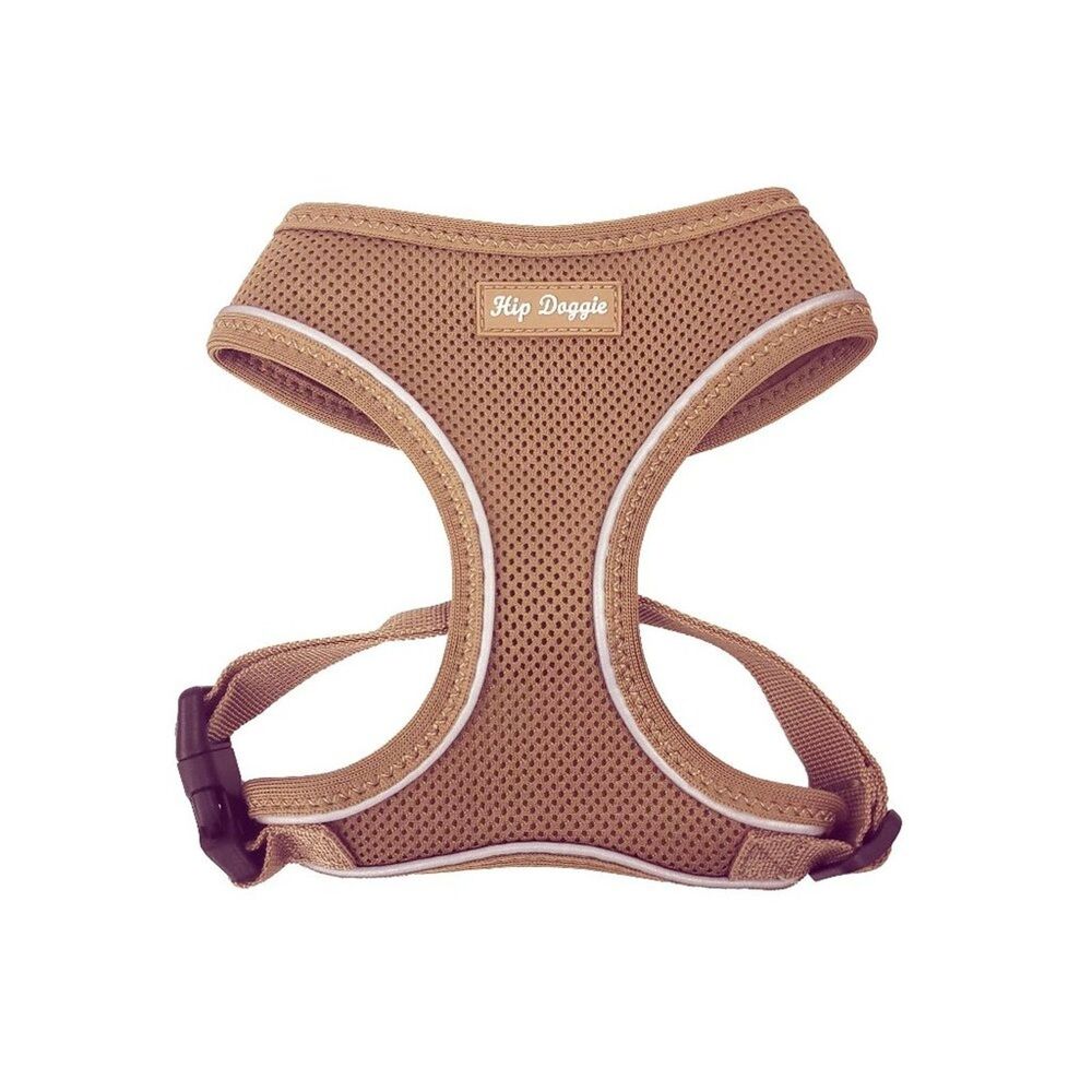 Reflective Harness Vest - Tan - SZ LG 19-27" CHEST
